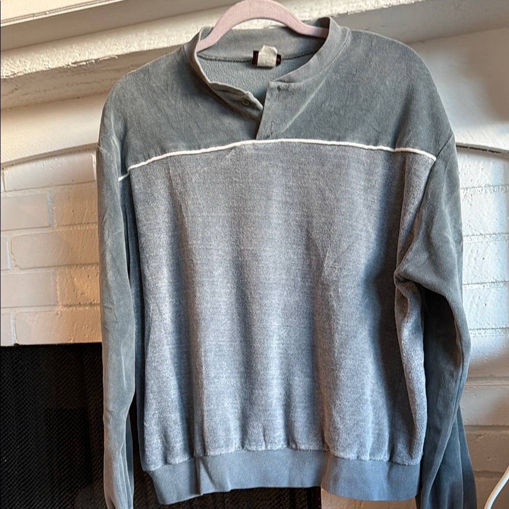 Vintage Men's Gray Sweater